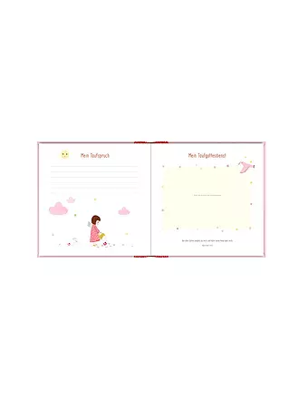 COPPENRATH VERLAG | Album de souvenirs - Mon baptême (bleu) | rosa